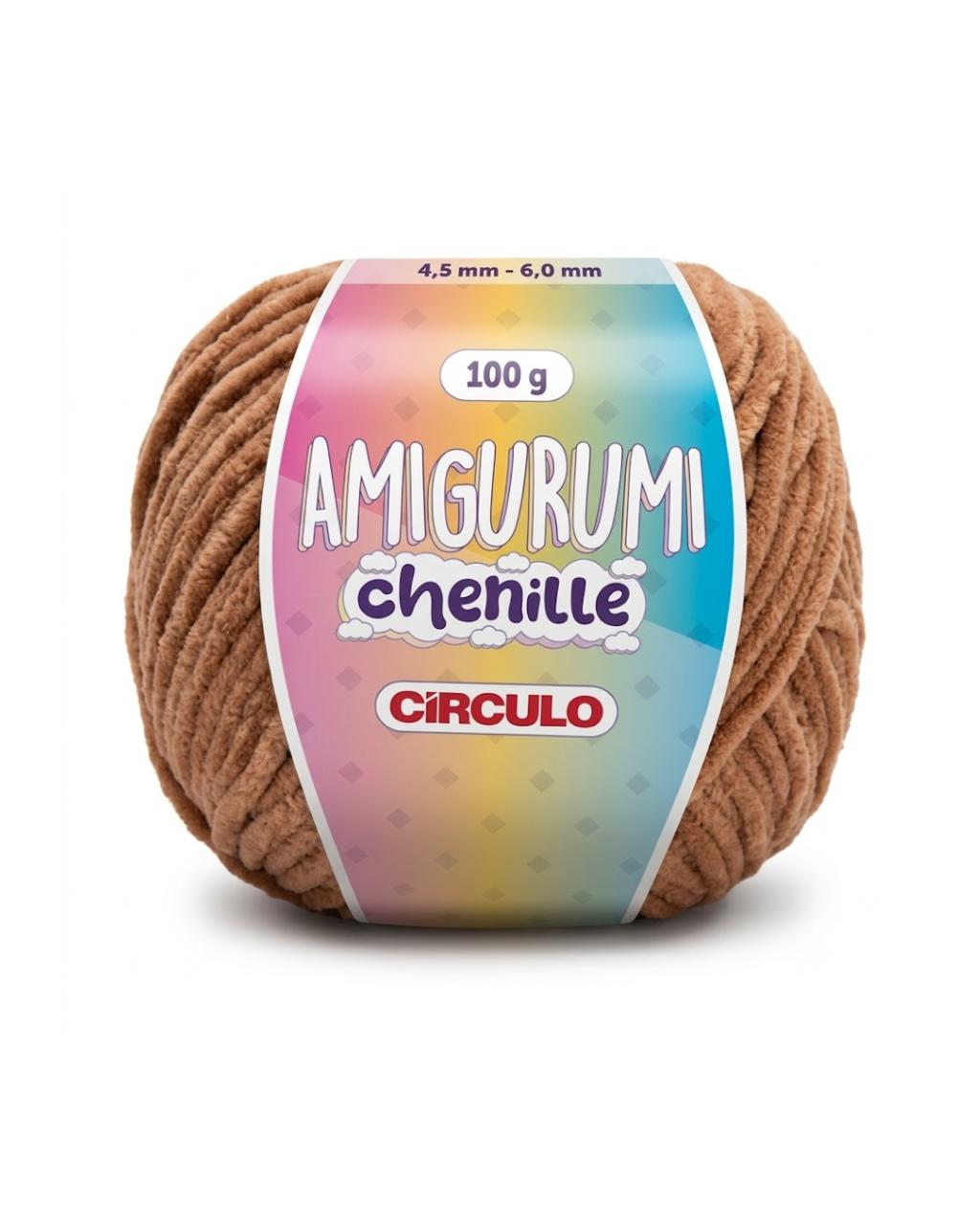 HILO AMIGURUMI CHENILLE 7713 LENHA